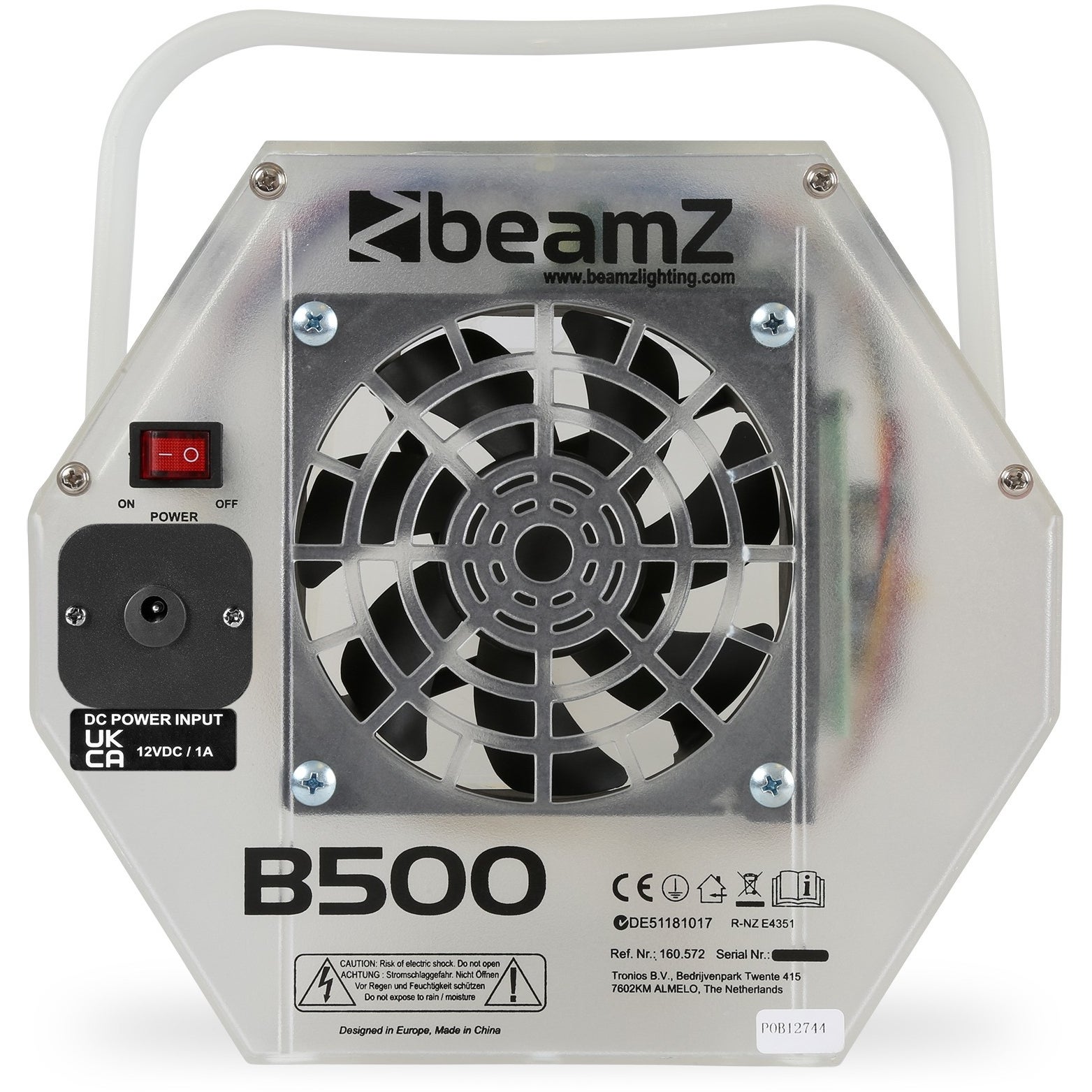 BeamZ B500LED bellenblaasmachine