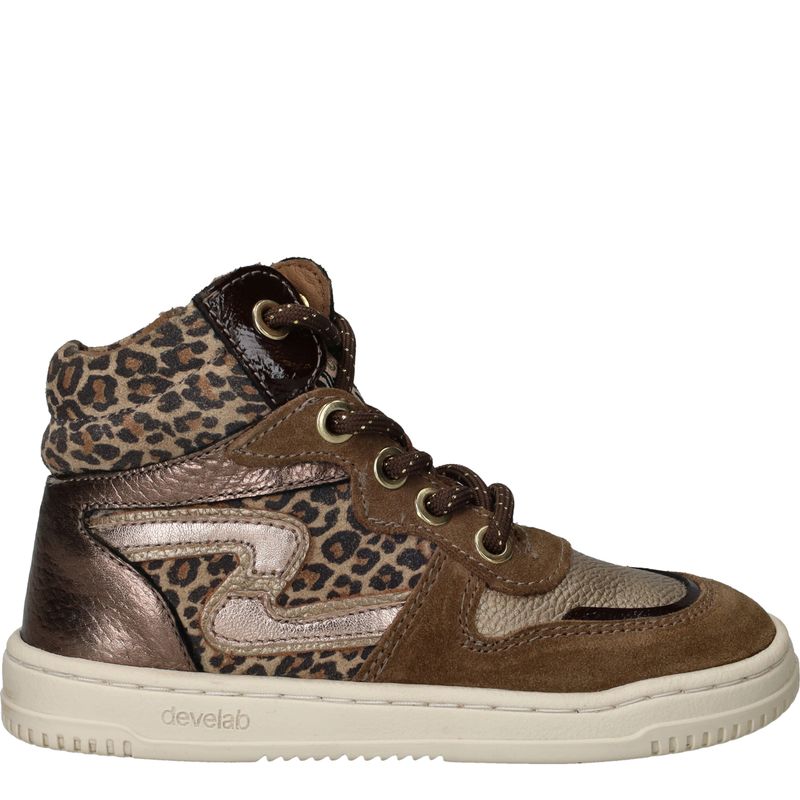 Develab Veterboots Taupe Meisjes