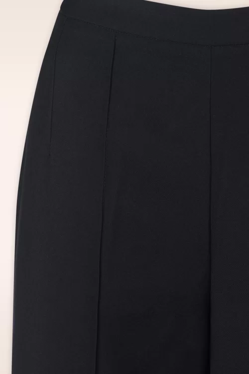 Glamour Bunny Business Babe Dakota pantalon in zwart
