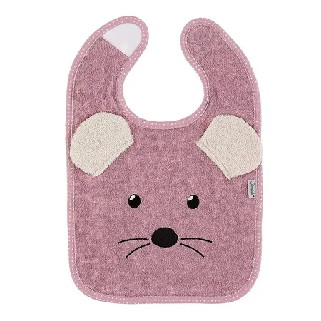 Sterntaler Plastik-Klettlätzchen Mabel rosa