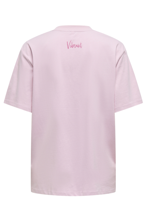 Only roze dames t-shirt