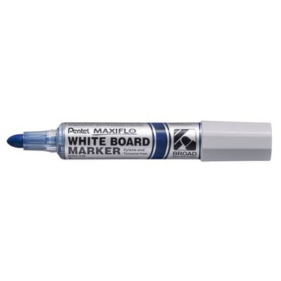 Pentel MAXIFLO - Marqueur effaçable - pointe ogive ultra large - bleu