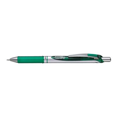 Pentel Energel - Roller rétractable - 0,7 mm - vert