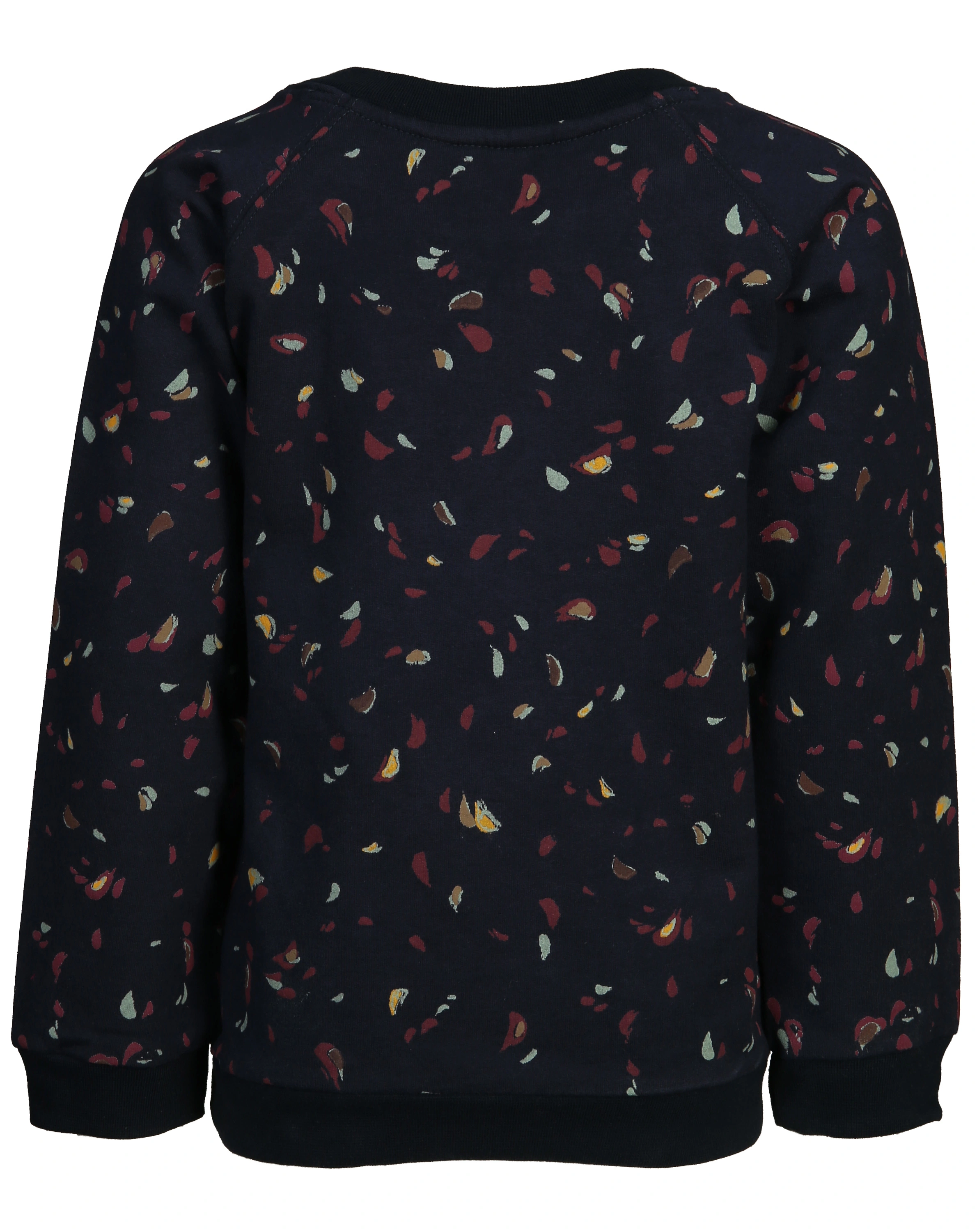 Sweatshirt JABARI gemustert in print blue