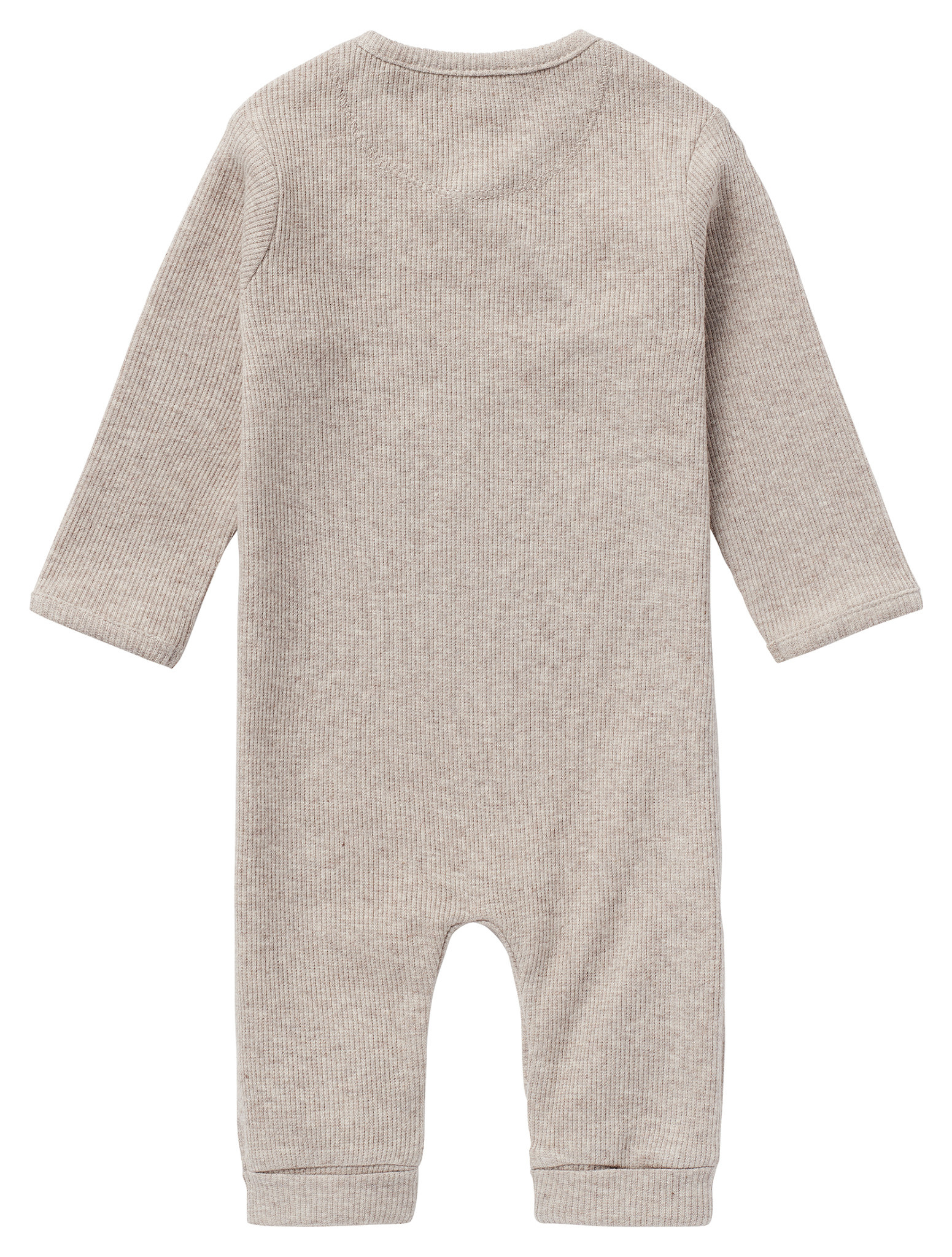 Noppies Noppies playsuit rib Nevis taupe mel
