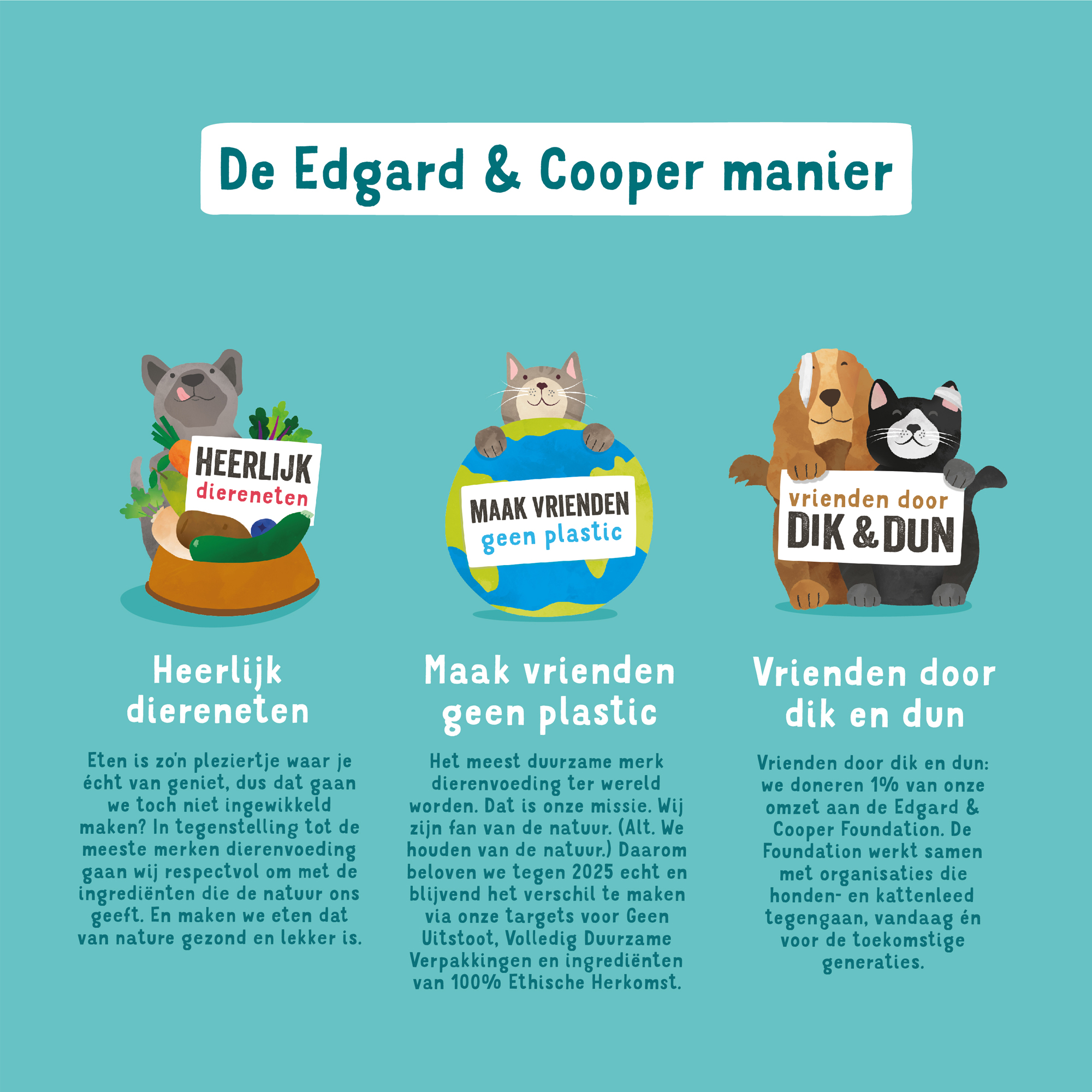 Edgard & Cooper Adult Plant Based Hondenvoer - Rode Biet & Pompoen