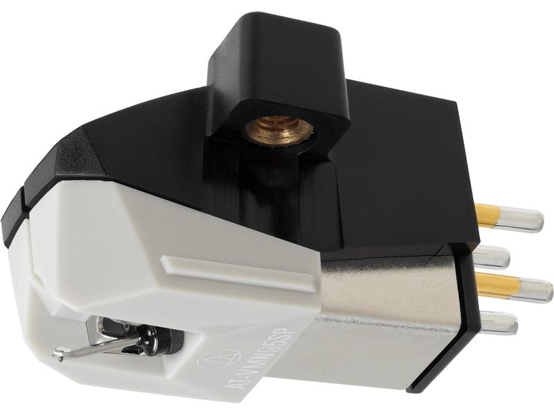 Audio-Technica Tonabnehmer AT-VM95SP Stereotonabnehmer für Mono-Schellackplatten mit nackter und gefasster Abtastnadel