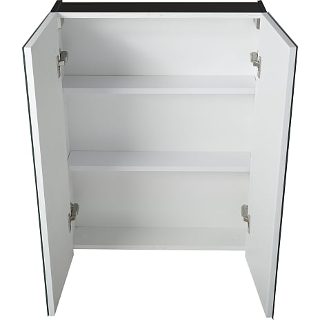 Bakkedahl spejlskab 60 - sort