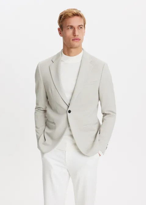 Twill blazer zand (ZAND)