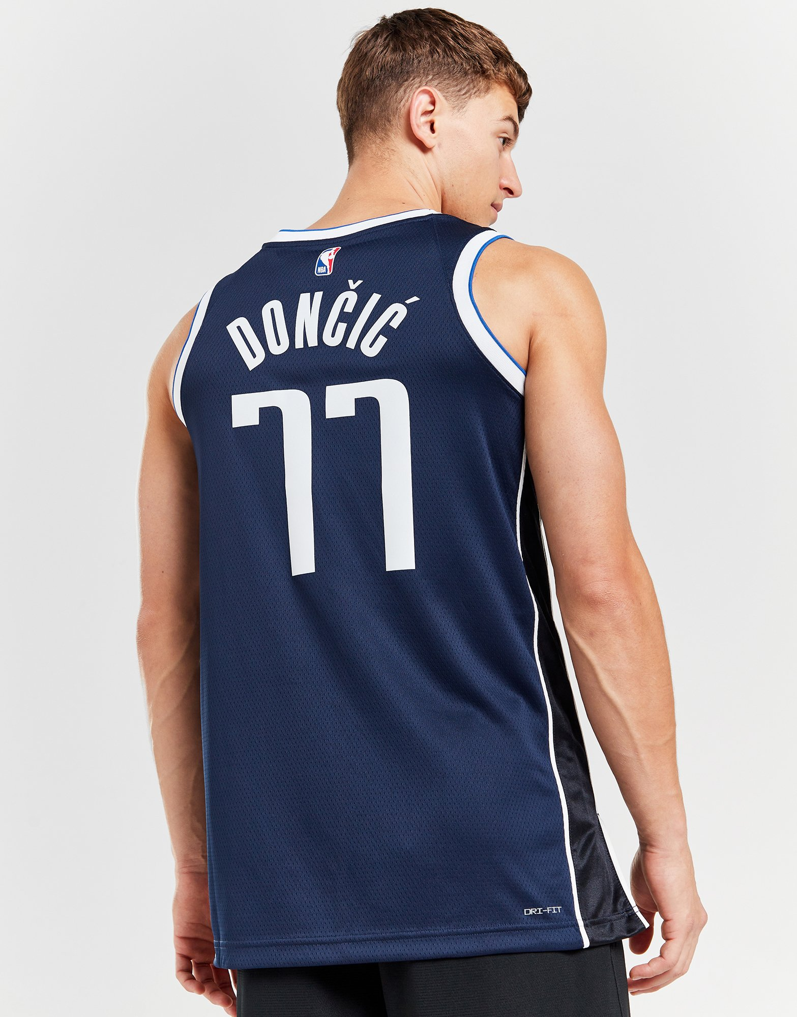 Jordan Maillot NBA Dallas Mavericks Doncic #77 Swingman Homme