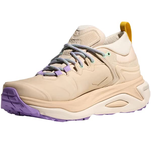 Chaussure de randonnée basse HOKA ONE ONE W KAHA 3 LOW GORE-TEX VANILLA / MINT FLUORITE