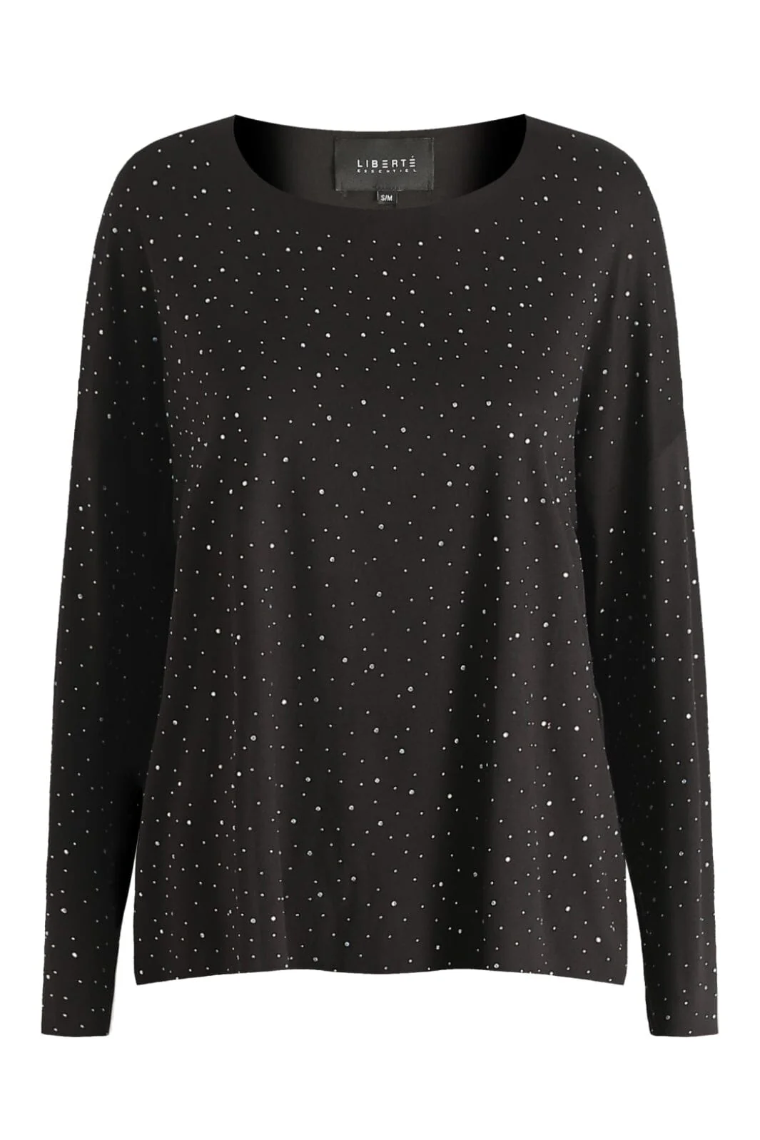 Liberte Alma-Ls-Top black simili
