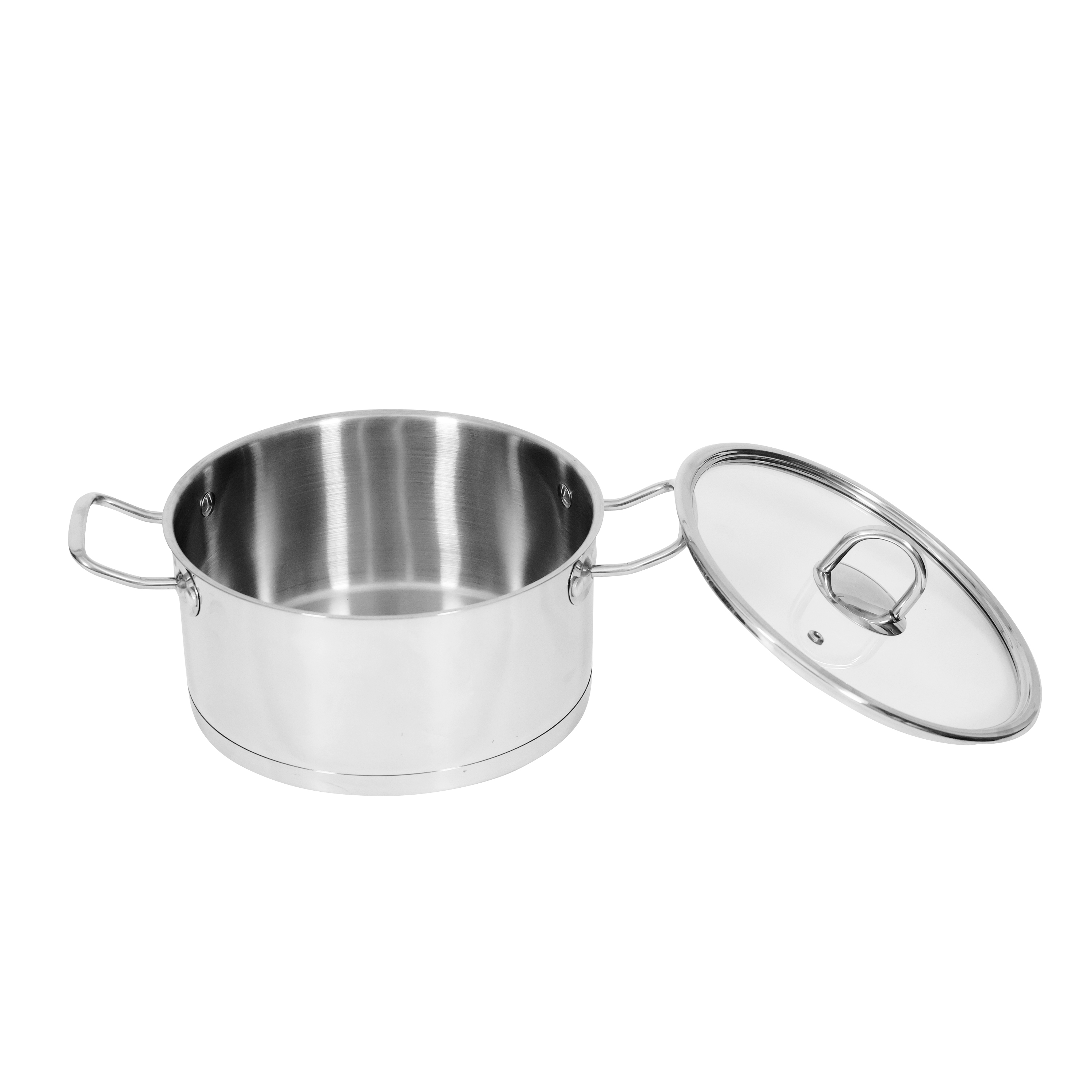 Kochtopf Edelstahl Set 7-teilig