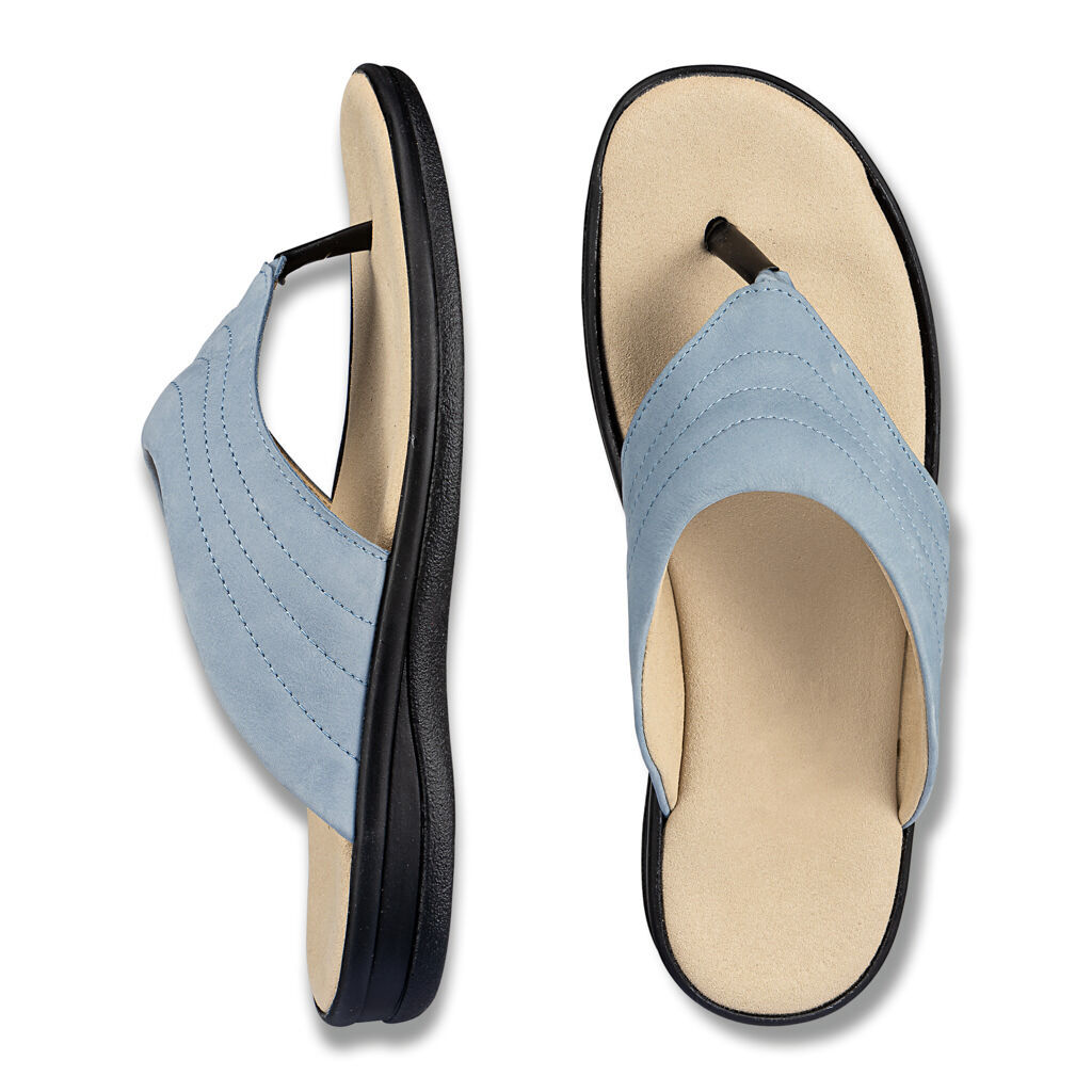 Sandalen - Zehenpantolette LARISSA aqua