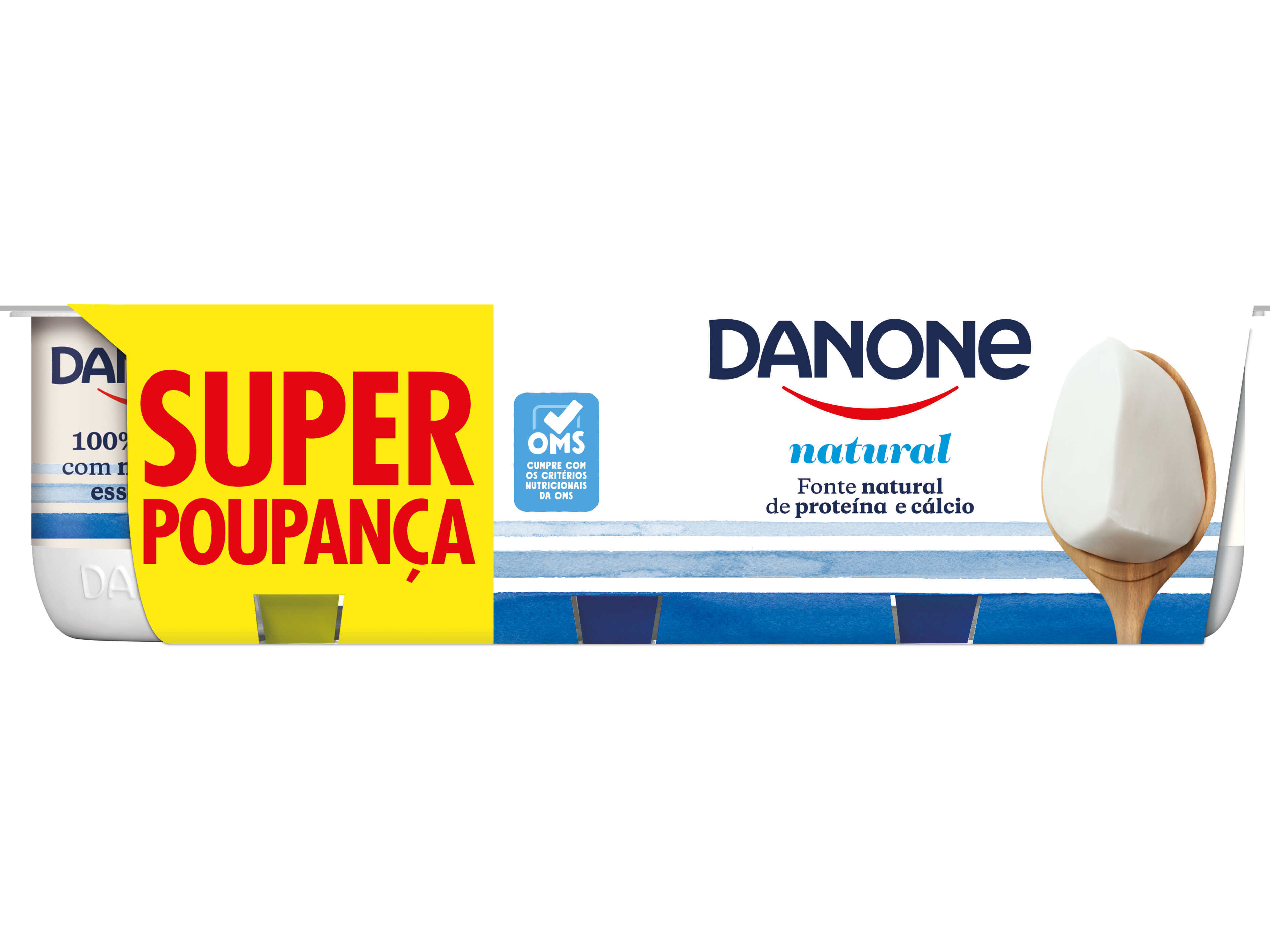 IOGURTE DANONE AROMA NATURAL 8X120G