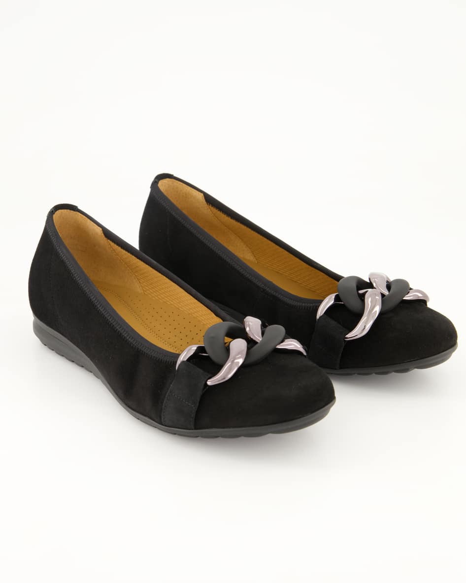 Gabor Comfort 42.625.47 Ballerinas in Schwarz