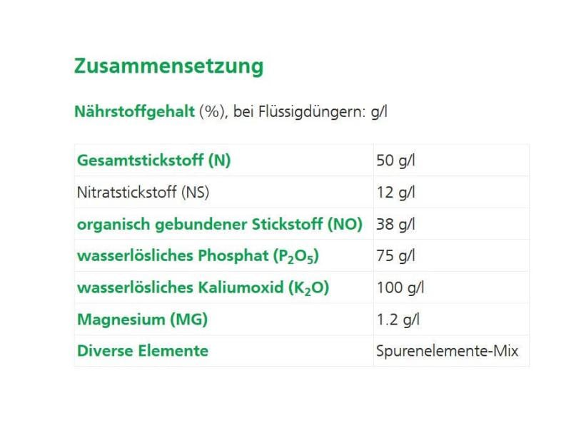 Hauert Flüssigdünger Arbostrat, 1 l Flüssiger Universaldünger für Bäume und Sträucher