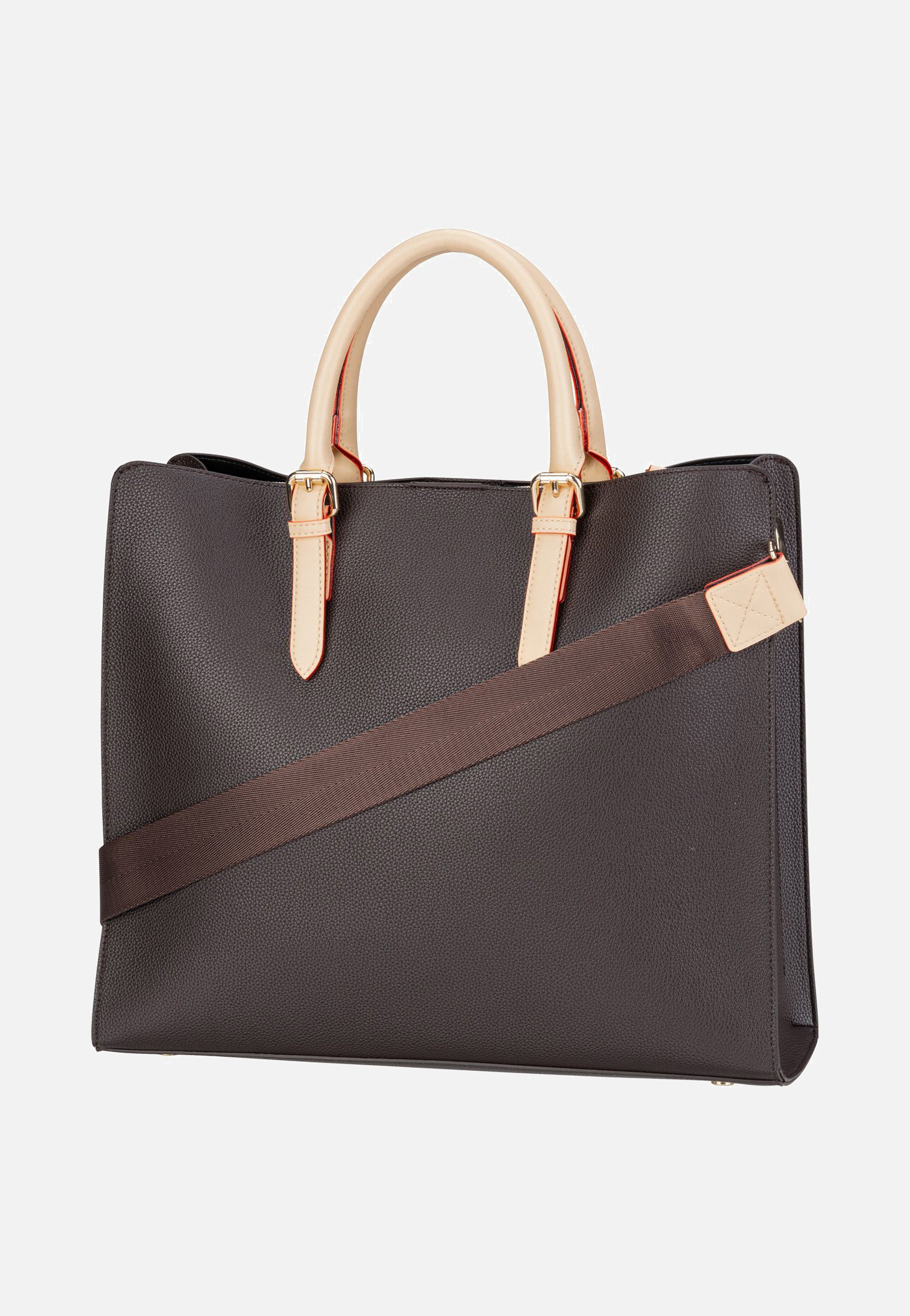 Ella Top Handle L Dunkelbraun - Tote Bag