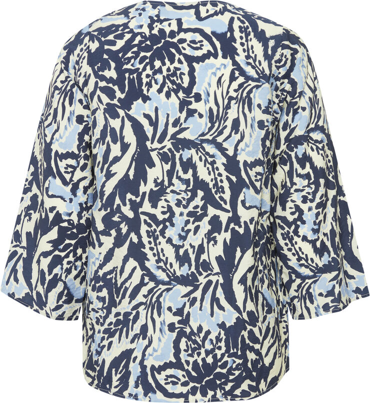 Fransa FRBITA BL 1 Navy blazer aop ms24 01a