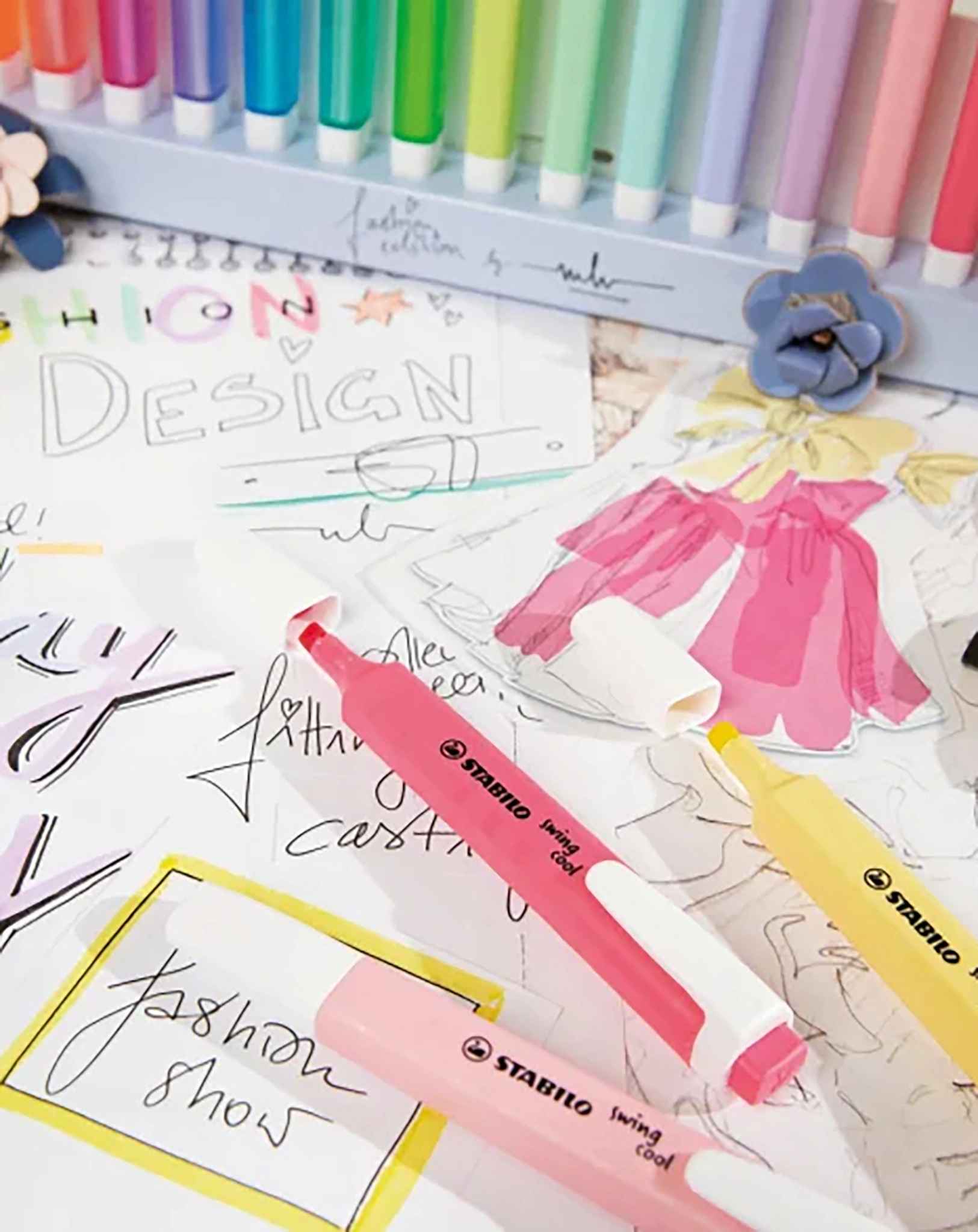 Textmarker STABILO® swing cool Pastel 4er-Pack