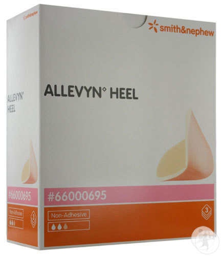 Allevyn Heel Pansement Hydrocellulaire Non-Adhésif 3 Pièces (66000695)