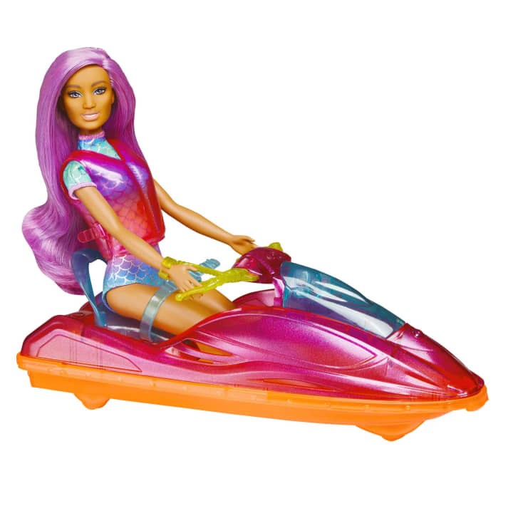 Barbie - Dreamtopia dukke, køretøj og tilbehør (HBW90)