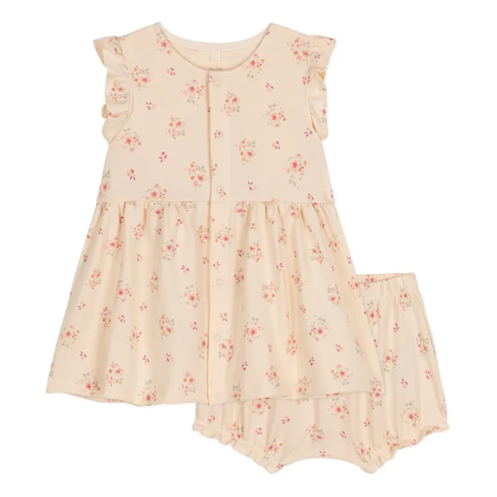 Petit Bateau Ensemble Robe Munette | Ecru