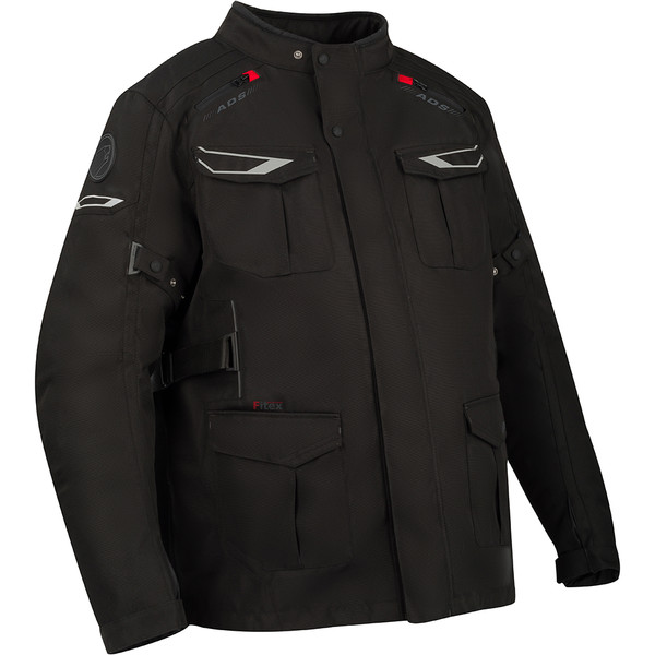 Bering - Blouson Carlos King Size - Grande taille Noir