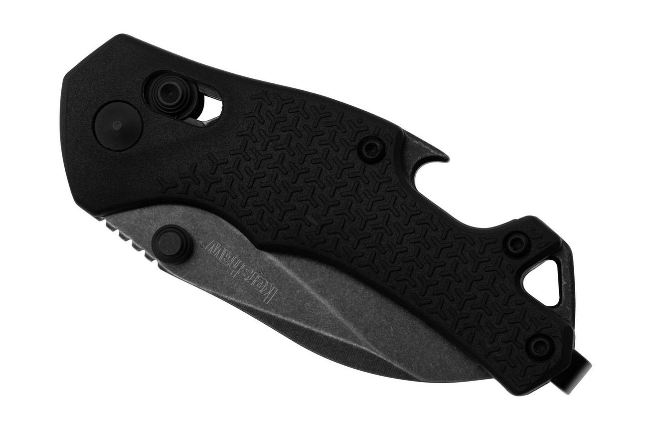 Kershaw Craze 8337 DuraLock, Blackwashed 8Cr13MoV, Black Nylon zakmes
