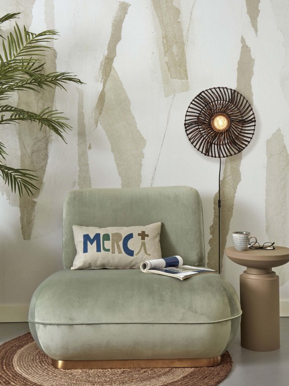 Good&Mojo Zanzibar wandlamp small naturel
