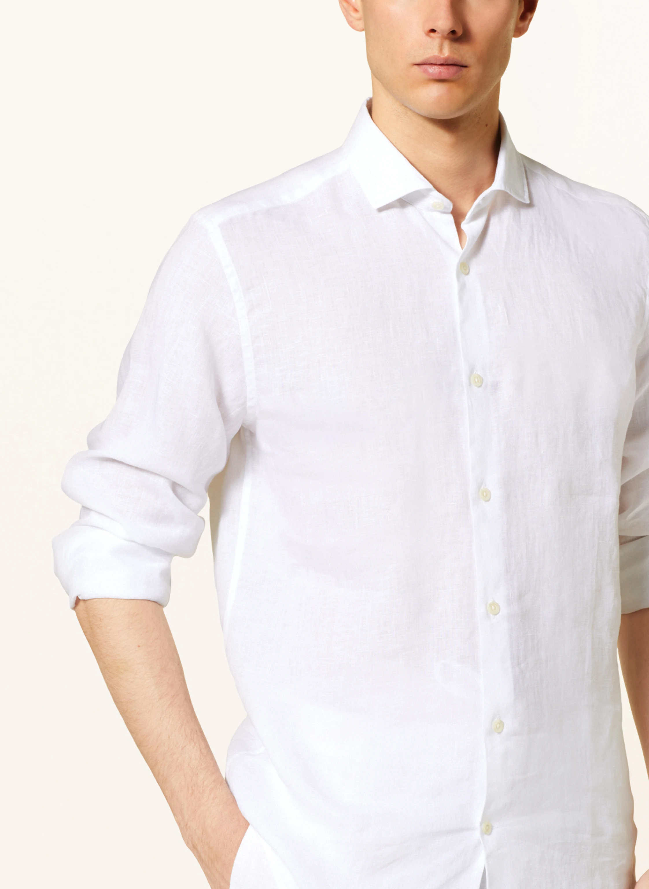 FRESCOBOL CARIOCA Leinenhemd ANTONIO Regular Fit