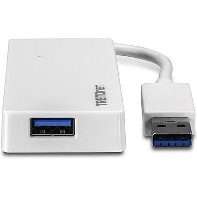 Trendnet TU3-H4E hub & concentrateur 5000 Mbit/s Blanc