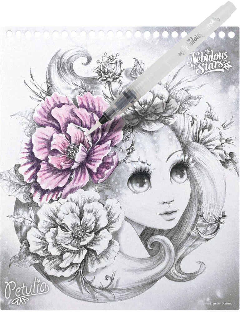 NEBULOUS STARS - CARNET DE DESSINS AQUARELLES