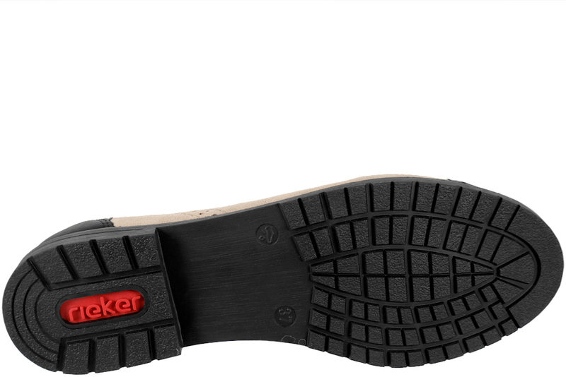 RIEKER BALLERINA I BEIGE RUSKIND