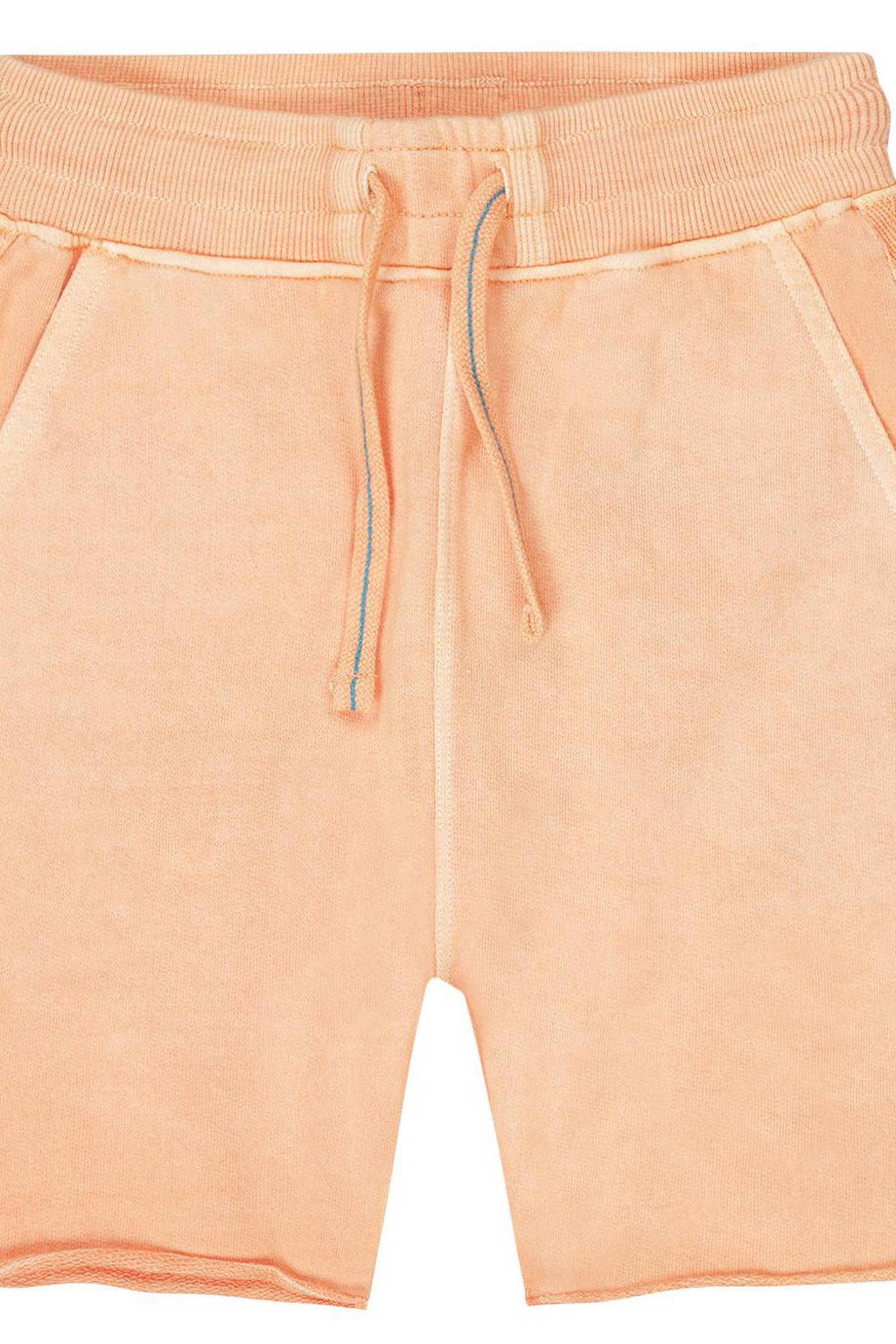 Tumble 'n Dry regular fit sweatshort Fresno licht oranje