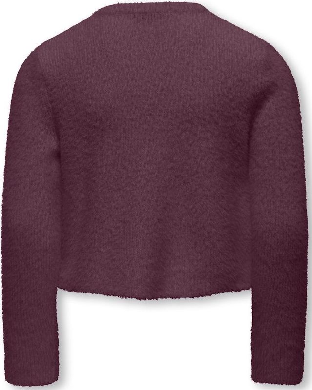 Kids Only - Kogpiumo Petra - Gebreid Vest - Bordeaux