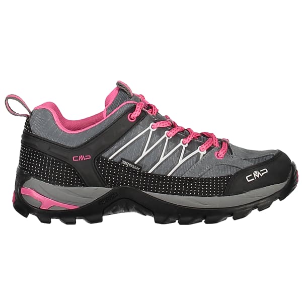 Chaussure de randonnée basse CMP RIGEL LOW WP W GREY/FUXIA ICE