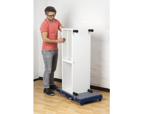 Industriële 4-in-1 werkbank, 945 x 545 x 145 mm, blauw