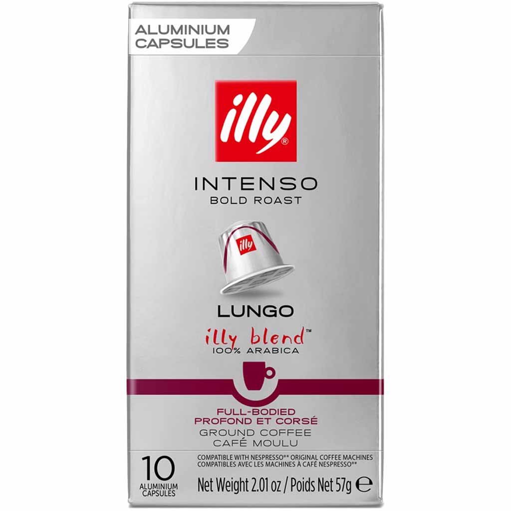 illy Kaffeekapsel Lungo Intenso Bold Roast 10er 57g MHD:21.4.25