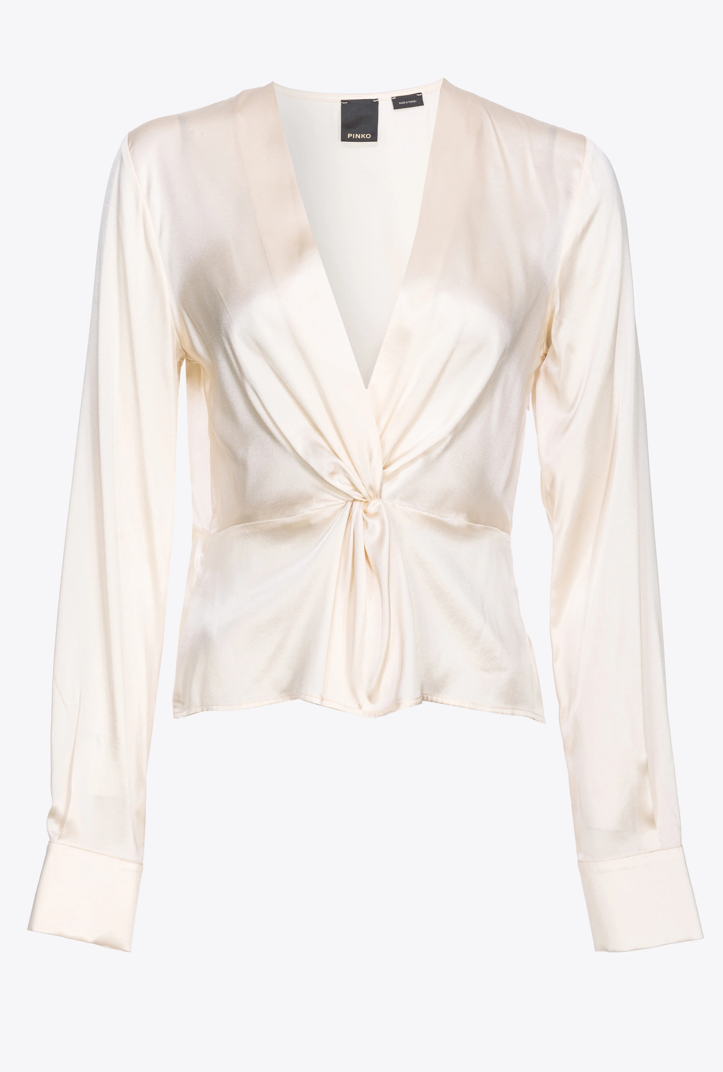 Blouse torsadée | Blanc
