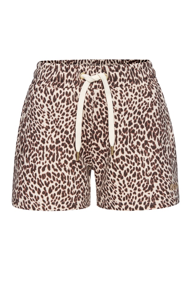 Buffalo Sweatshorts  mit seitlichem Rippeinsatz und Logostickerei
