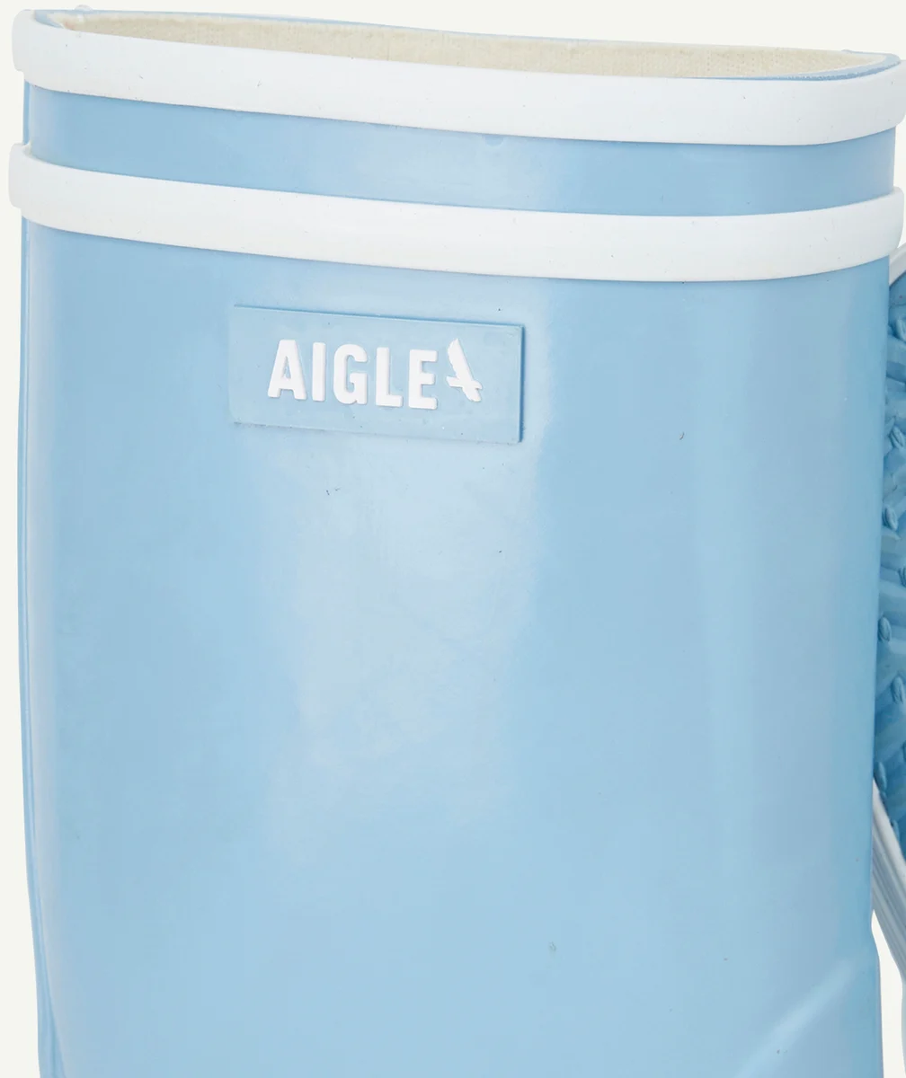 AIGLEBOTTES EN CAOUTCHOUC BLEU CIEL ENFANT LOLLYPOP 2