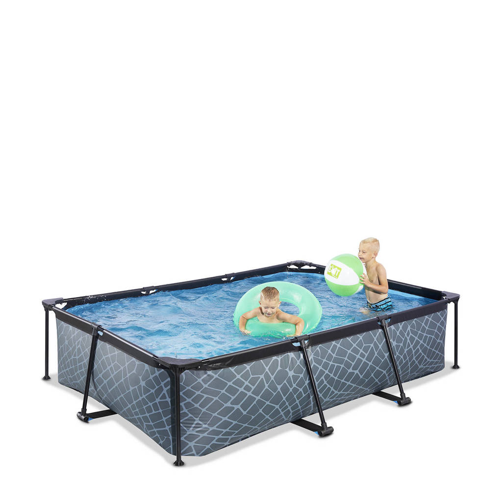 Prima zwembadFrame Pool 300x200x65cm (12v Cartridge filter) - Grijs