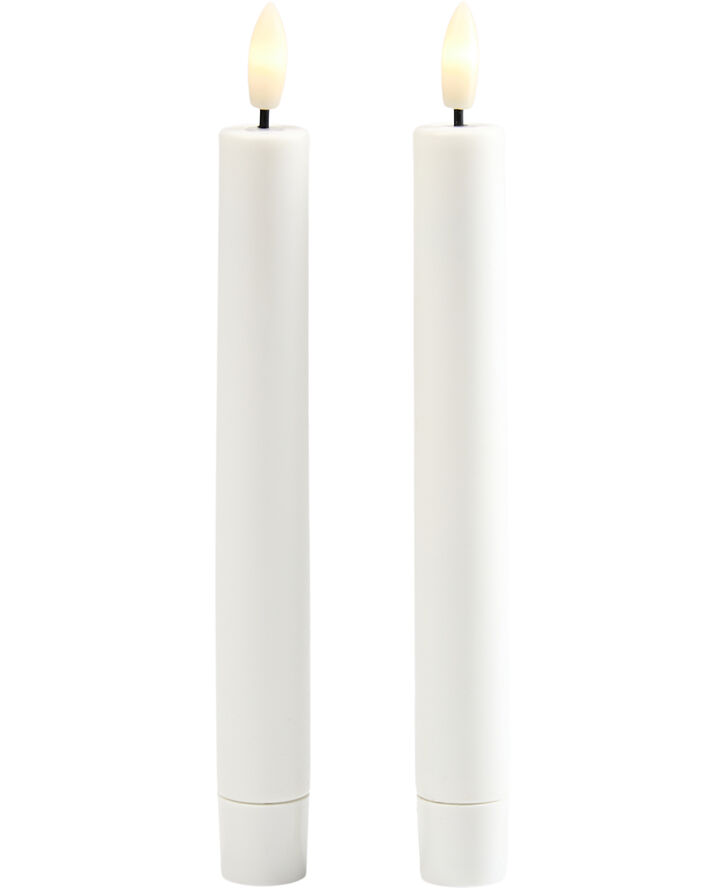 Sirius Sille Genopladelig Krone 2 stk sæt White