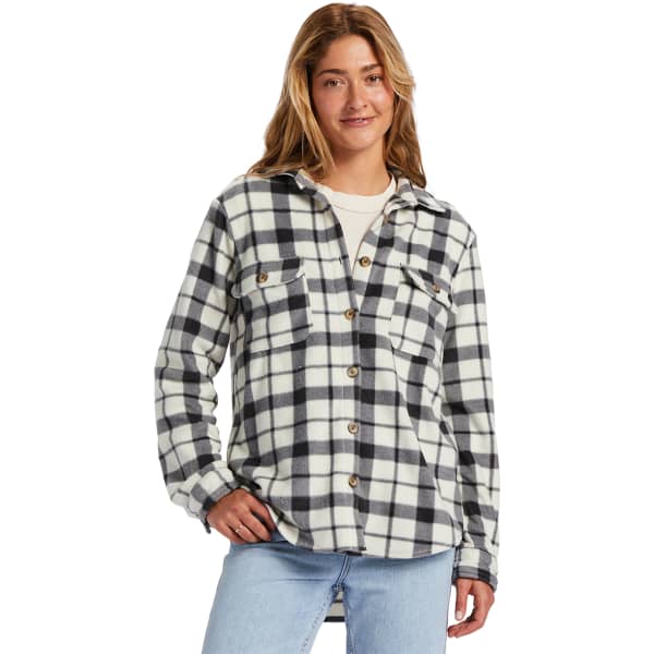 Chemise BILLABONG FORGE FLEECE OTLR WHITE/BLACK