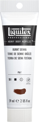Liquitex - Akrylmaling - Heavy Body - Burnt Sienna 59 ML