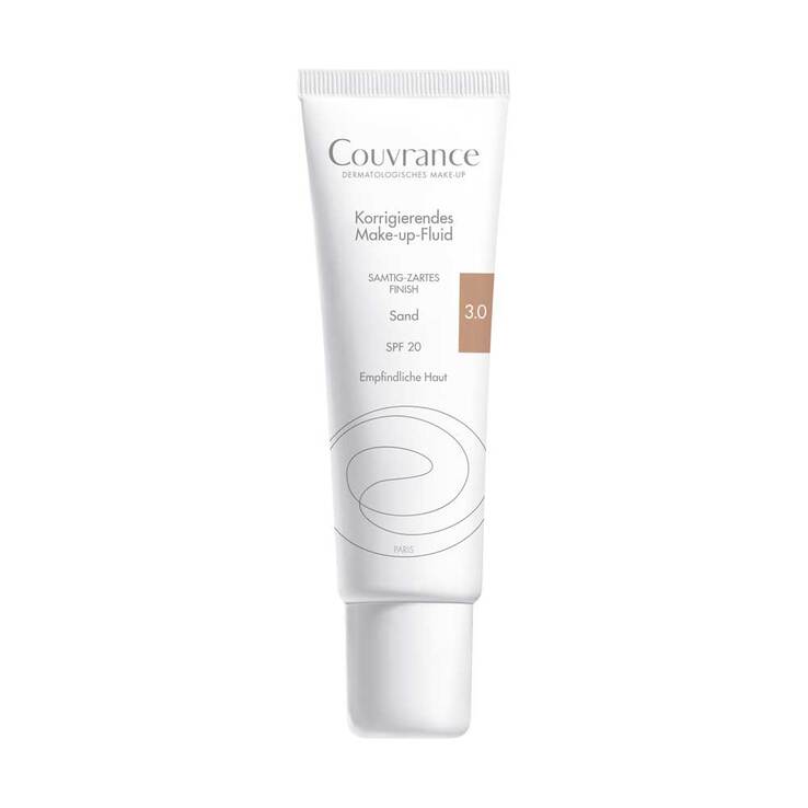 Avene Couvrance korrigierendes Make-up Fluid 03 Sand, 30 ml