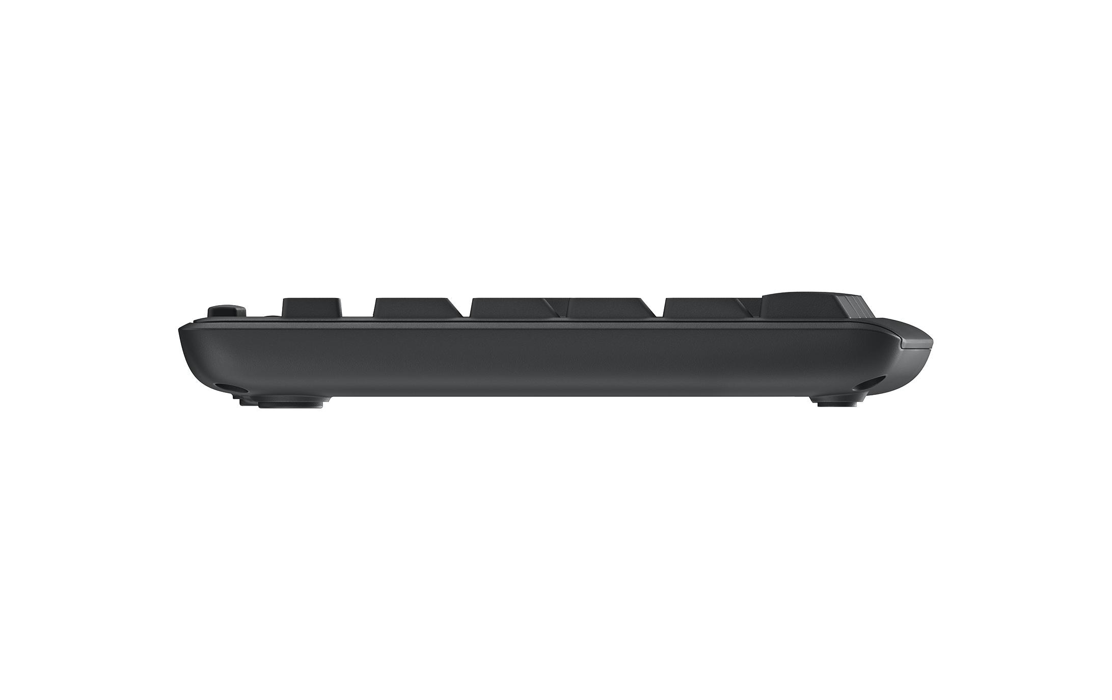 Tastatur-Maus-Set MK295 Graphite CH-LayoutKabelloses Tastatur-Maus-Set