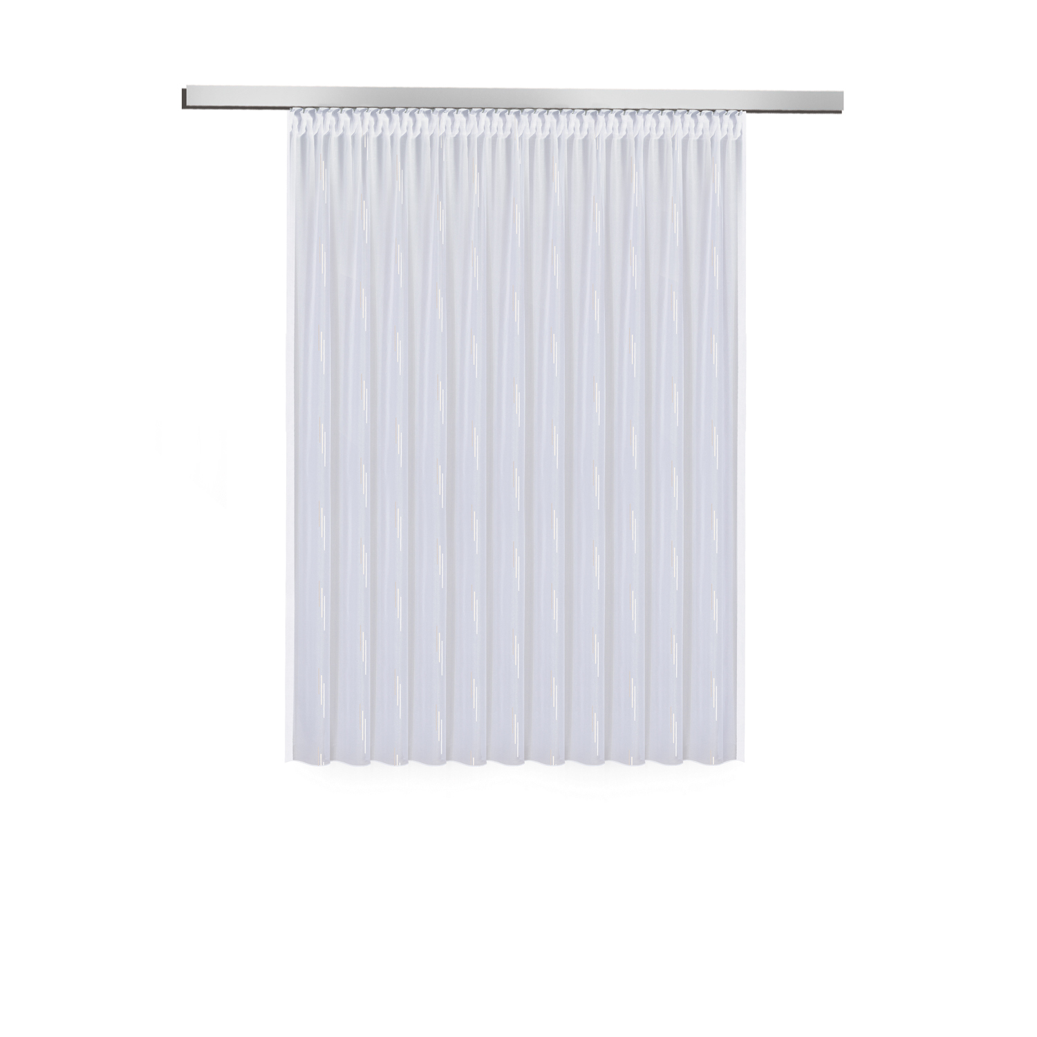 Store - weiß-beige - 600x150 cm