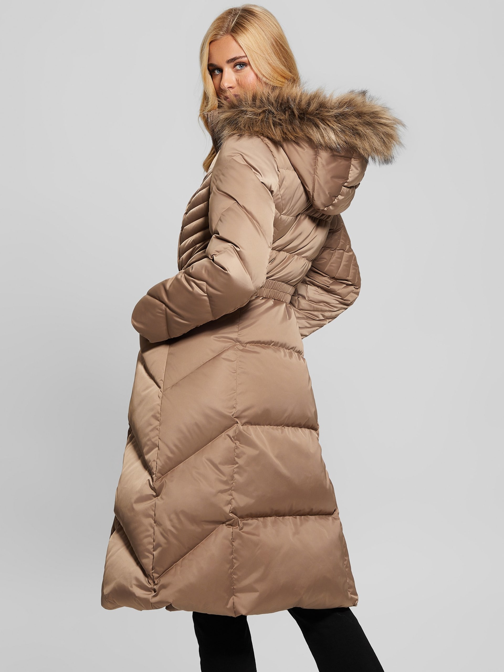 Jaqueta Olga Genuine Down Longline